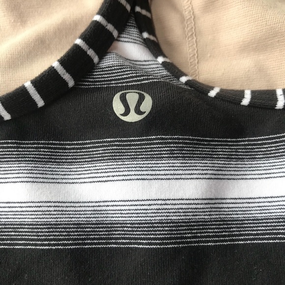 lululemon athletica Tops - Lululemon Power Y Tank Luon - Capilano Striped